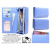 MENTZO L310 BLUE RFID ATHENA ΔΕΡΜΑΤΙΝΟ ΠΟΡΤΟΦΟΛΙ