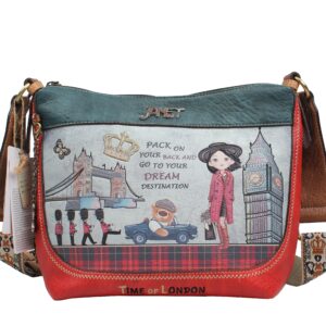 Τσαντάκι ώμου χιαστί crossbody Bange 7079 μαύρο