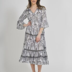 BLE ΠΑΝΤΕΛΟΝΑ ΣΕ ΜΠΛΕ/ΛΕΥΚΟ ΧΡΩΜΑ ONE SIZE (100% COTTON)