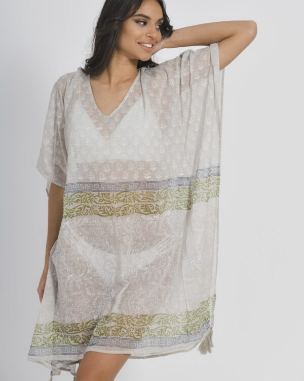 BLE ΚΑΦΤΑΝΙ ΜΠΕΖ ΜΕ ΣΧΕΔΙΑ ONE SIZE (100% COTTON)