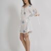 BLE ΚΑΦΤΑΝΙ ΣΕ ΛΕΥΚΟ ΧΡΩΜΑ ΜΕ ΣΧΕΔΙΑ ONE SIZE (100% COTTON)