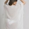 BLE ΚΑΦΤΑΝΙ ΣΕ ΛΕΥΚΟ ΧΡΩΜΑ ΜΕ ΣΧΕΔΙΑ ONE SIZE (100% COTTON)