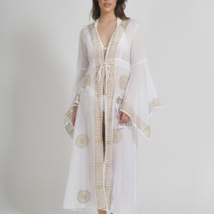 BLE ΠΑΝΤΕΛΟΝΑ ΣΕ ΜΠΛΕ/ΛΕΥΚΟ ΧΡΩΜΑ ONE SIZE (100% COTTON)