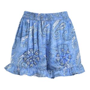 BLE ΣΟΡΤΣΑΚΙ ΜΕ ΒΟΛΑΝ ΓΑΛΑΖΙΟ ΜΕ ΛΑΧΟΥΡΙΑ ONE SIZE ( POLYCOTTON)