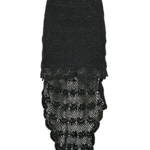 BLE ΦΟΥΣΤΑ ΑΣΥΜΜΕΤΡΗ ΠΛΕΚΤΗ ΣΕ ΜΑΥΡΟ ΧΡΩΜΑ ONE SIZE (100% COTTON)