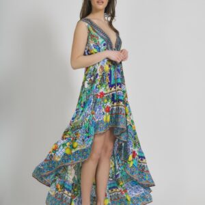 BLE ΠΟΥΚΑΜΙΣΟ ΚΟΝΤΟ ΑΣΠΡΟΜΑΥΡΟ M/L (VISCOSE CREPE)