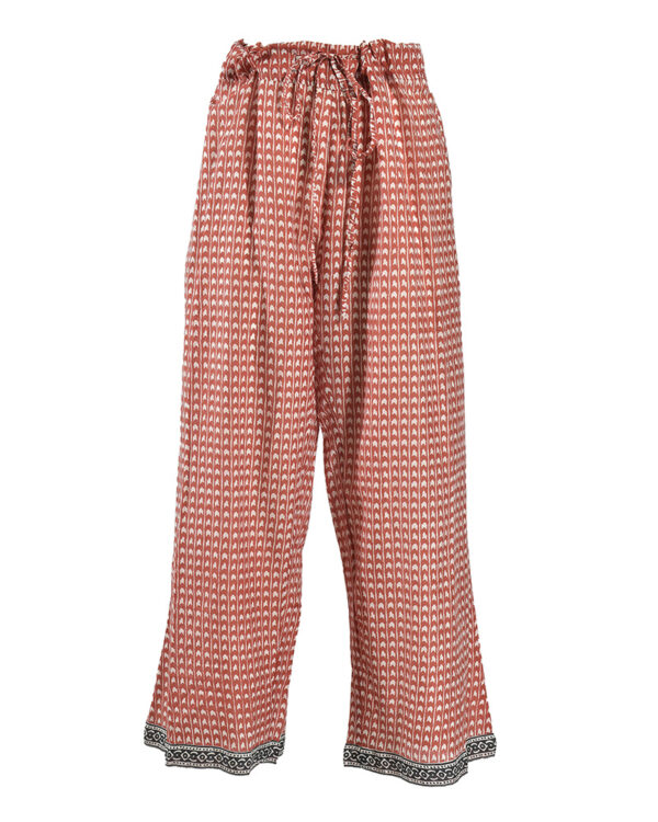 BLE ΠΑΝΤΕΛΟΝΑ ΜΕ ΤΣΕΠΕΣ ΚΟΚΚΙΝΟ/ΛΕΥΚΟ/ΜΑΥΡΟ ONE SIZE (100% COTTON)