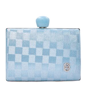 Τσάντα φάκελος clutch -JH-21985 - Γαλάζιο