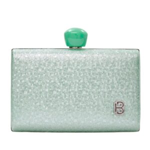 Τσάντα φάκελος clutch -JH-21982 - Ασημί