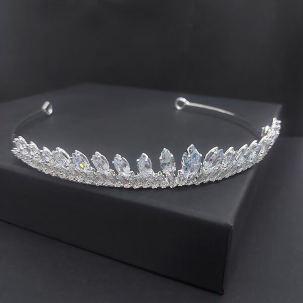 Νυφικό headpiece Zircon 2.2 cm