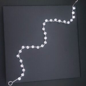 Νυφική στέκα μαλλιών Zircon