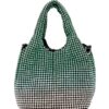 Τσάντα φάκελος clutch 21949 - Πράσινο