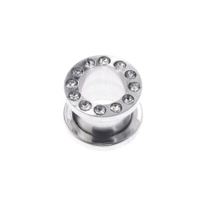 Sequoia Σκουλαρίκι Piercing Ατσάλι  Tunnels/Plug I-01131 10mm