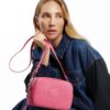 Γυναικεία Τσάντα Χιαστί Kalk KLABAG11-0012 ροζ/φούξια