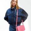 Γυναικεία Τσάντα Χιαστί Kalk KLABAG11-0012 ροζ/φούξια