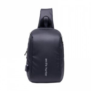 ARCTIC HUNTER τσάντα ώμου K00579, με θήκη tablet, 6L, μαύρη