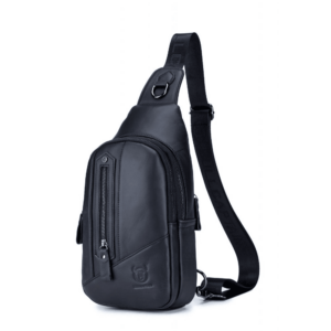 Δερμάτινο τσαντάκι body Bull Captain XB 129 μαύρο