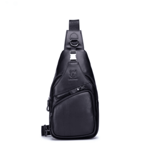 Δερμάτινο τσαντάκι body Bull Captain XB555 σκούρο καφέ