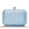 Τσάντα φάκελος clutch -JH-21975 - Μπλέ