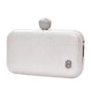 Τσάντα φάκελος clutch -JH-21983 - Ασημί