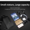 Τσαντάκι ώμου χιαστί crossbody Bange 22085 μαύρο