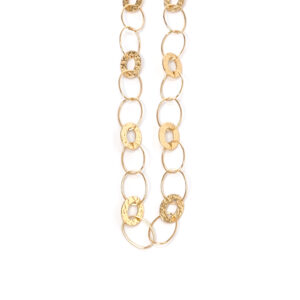 Sequoia Γυναικείος Ατσάλινος Rose Gold Σταυρός με Ζιργκόν με αλυσίδα