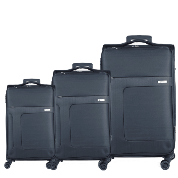 Βαλίτσες trolley (σετ 3 τεμαχίων) Cardinal 3800 σκούρο μπλέ