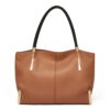 Δερμάτινη Γυναικεία Τσάντα Shopper 'Ωμου Foxer 938032F καφέ