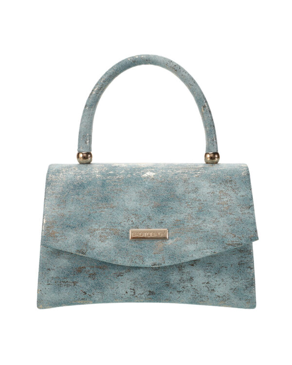Τσάντα φάκελος clutch MD2431 - Γαλάζιο