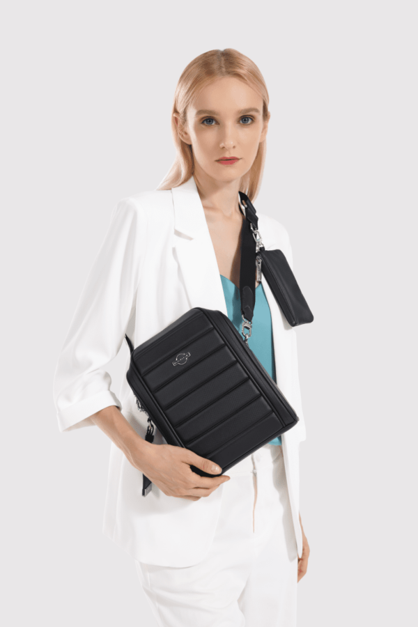 Τσαντάκι ώμου χιαστί Premium Collection Bange YD252 μαύρο