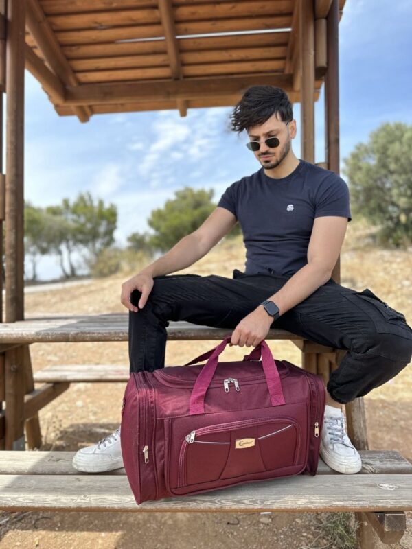 Σακ βουαγιάζ Cardinal 55cm 1300/401 μπoρντό
