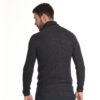 Smart fashion ανδρική πλεχτή  μπλούζα 44-206-025 DK GREY