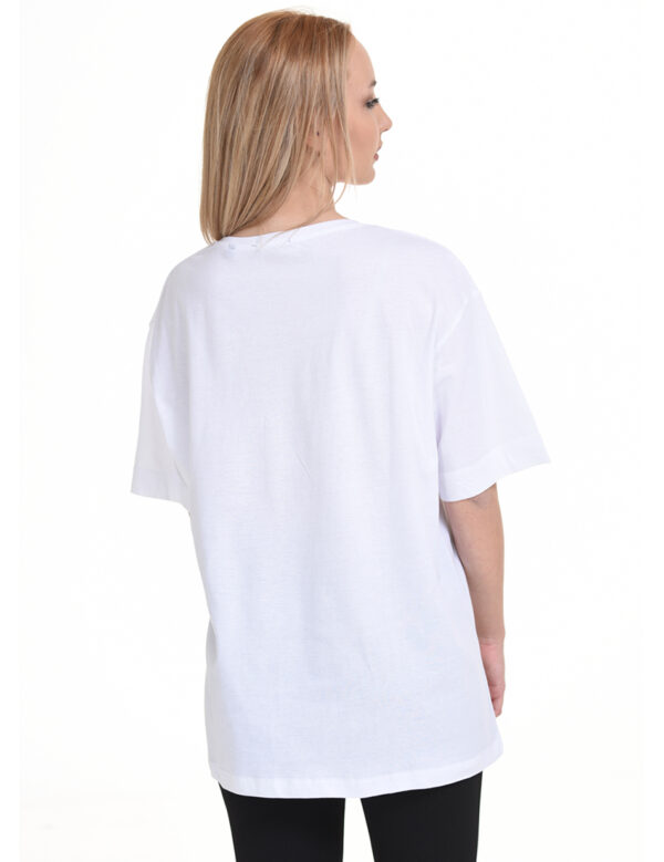 Biston fashion γυναικείο top 45-106-009 WHITE