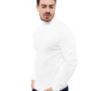 Smart fashion ανδρική πλεχτή μπλούζα 46-206-015 OFF WHITE