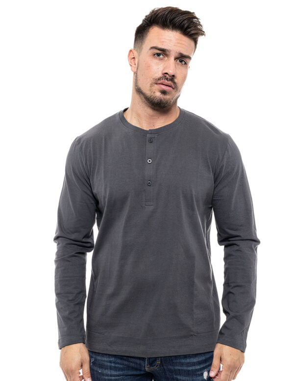 Biston fashion ανδρική μπλούζα 46-206-030 DK GREY