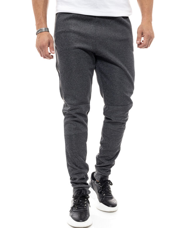 Biston fashion ανδρικό παντελόνι φούτερ 46-241-006 DK GREY