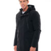 Splendid fashion ανδρικό μακρύ μπουφάν 48-201-057 BLACK