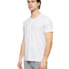 Smart fashion ανδρικό t-shirt με V λαιμό 51-206-033 WHITE