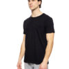 Smart fashion ανδρικό t-shirt με τσέπη 51-206-034 BLACK