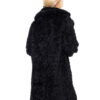 Biston fashion γυναικείο λούτρινο πανωφόρι 52-101-017 BLACK