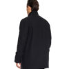 Biston fashion ανδρικό demi πανοφώρι με γιακά 52-201-120 BLACK