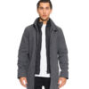 Biston fashion ανδρικό demi πανοφώρι με γιακά 52-201-120 DK GREY