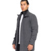 Biston fashion ανδρικό demi πανοφώρι με γιακά 52-201-120 DK GREY