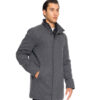 Biston fashion ανδρικό demi πανοφώρι με γιακά 52-201-120 DK GREY