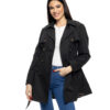 B&apos; Γυναικεία demi καμπαρντίνα 53-101-003 BLACK