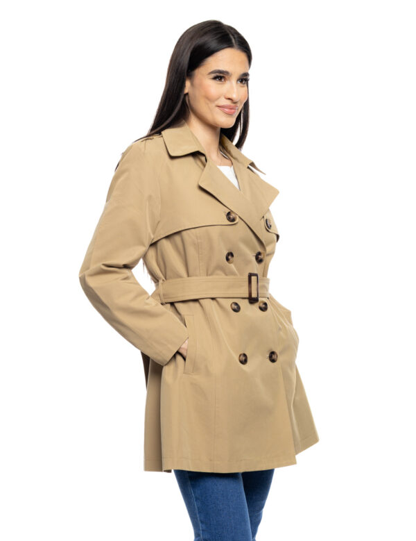 B&apos; Γυναικεία demi καμπαρντίνα 53-101-003 DK BEIGE