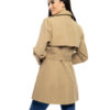 B&apos; Γυναικεία demi καμπαρντίνα 53-101-003 DK BEIGE