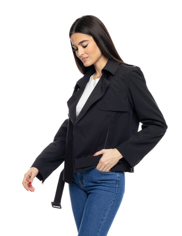 B&apos; Γυναικεία demi καμπαρντίνα 53-101-018 BLACK