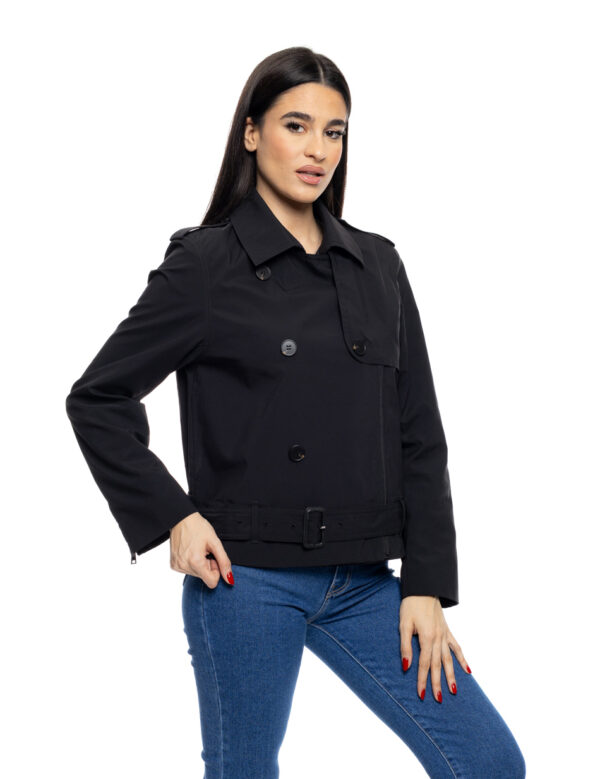 B&apos; Γυναικεία demi καμπαρντίνα 53-101-018 BLACK