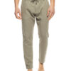 S&apos; Ανδρικό λινό chinos παντελόνι 53-241-002 DK GREEN